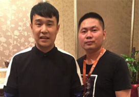 广州永信贵宾会与明星合影