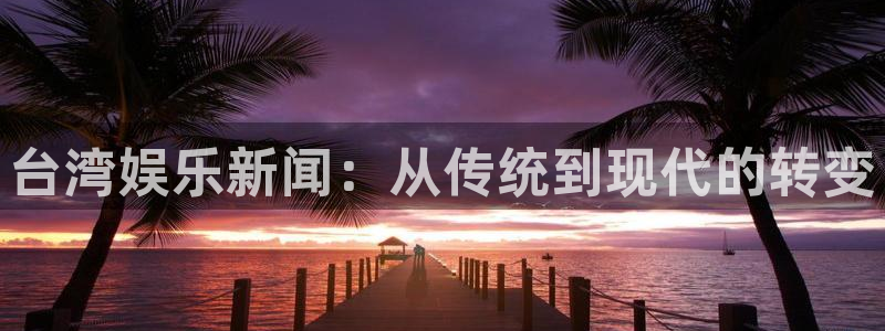 永信贵宾会备用网址：台湾娱乐新闻：从传统到现代的转变